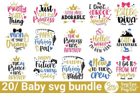 Download Baby SVG Bundle, Baby Shower SVG Bundle - Baby svg bundle Collection