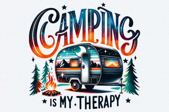 Download Camping Png Sublimation Designs Print - Premium Resources