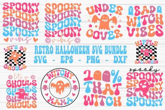 Download Retro Halloween Svg Bundle, Svg Bundle - Premium Bundle