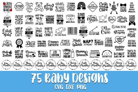 Download Baby Svg Bundle, Baby Sayings Svg - Baby svg bundle Collection
