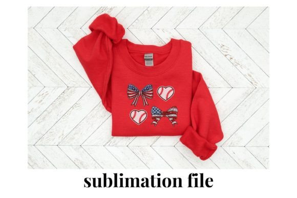 Download Baseball Bow Collage Sublimation File - Sublimation Collection