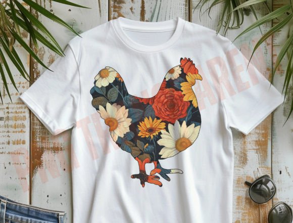 Download Retro Boho Chicken Farm Sublimation PNG - Sublimation Collection