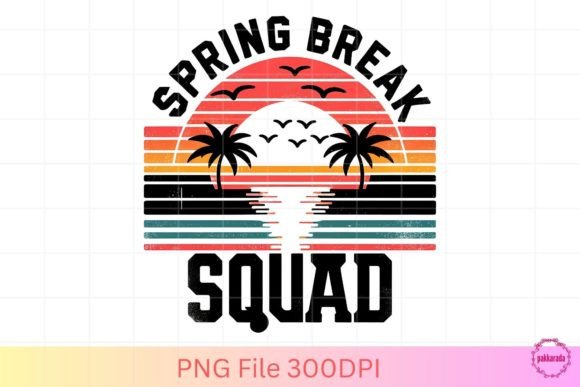 Download Spring Break Squad PNG Sublimation File - Sublimation Collection