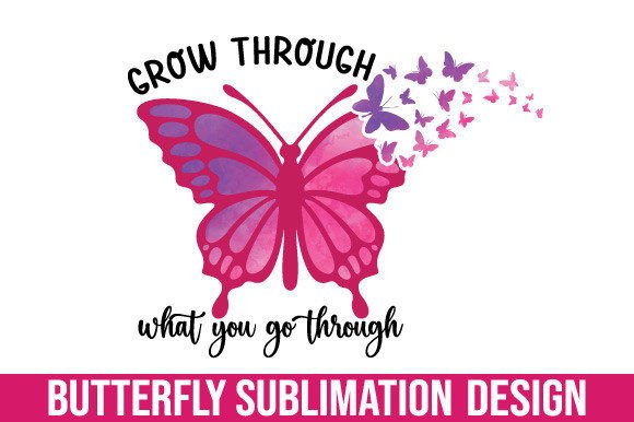 Download Butterfly Sublimation Free Design - Sublimation Collection