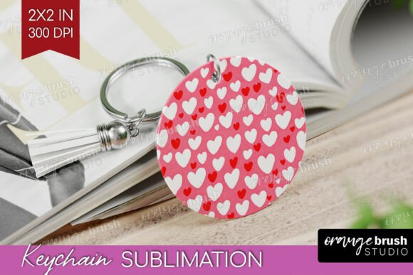 Download Hearts Keychain PNG Sublimation - Sublimation Collection