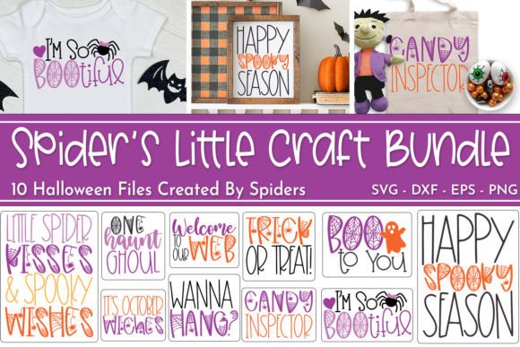 Download Spider Home Decor Halloween SVG Bundle - Premium Resources