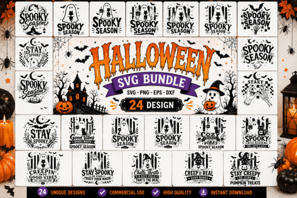 Download Halloween SVG Bundle, Spooky Season SVG - Premium Resources