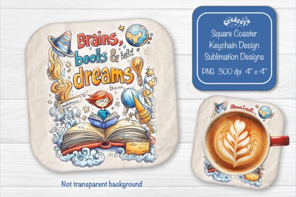 Download Funny Teacher Square Coaster Sublimation - Sublimation Collection